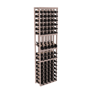 Elementcollection 5 Column Display Wood Wine Rack Greywash Stained