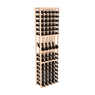 Elementcollection 5 Column Display Wood Wine Rack Unstained Element Collection