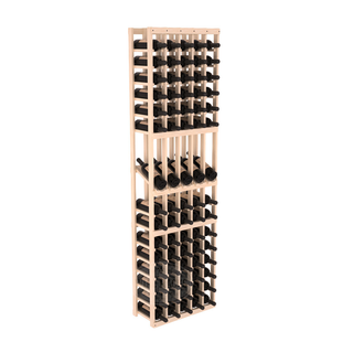 Elementcollection 5 Column Display Wood Wine Rack Unstained