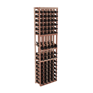 Elementcollection 5 Column Display Wood Wine Rack Unstained