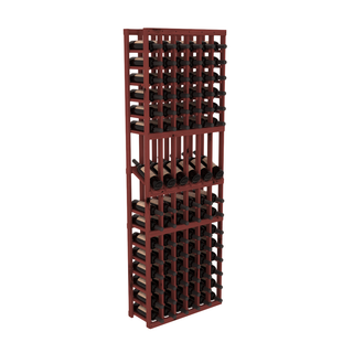 Elementcollection 6 Column Display Wood Wine Rack Cherry Stained