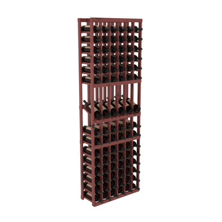 Elementcollection 6 Column Display Wood Wine Rack Cherry Stained