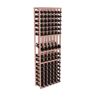 Elementcollection 6 Column Display Wood Wine Rack Unstained