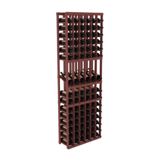 Elementcollection 6 Column Display Wood Wine Rack Cherry Stained