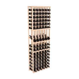 Elementcollection 6 Column Display Wood Wine Rack Unstained