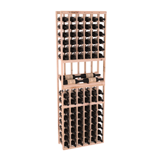 Elementcollection 6 Column Side Display Wood Wine Rack Unstained