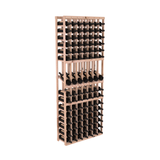 Elementcollection 7 Column Display Wood Wine Rack Unstained
