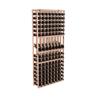 Elementcollection 8 Column Display Wood Wine Rack Unstained