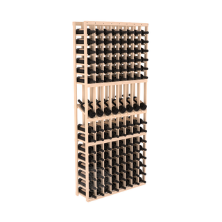 Elementcollection 8 Column Display Wood Wine Rack Unstained Element Collection