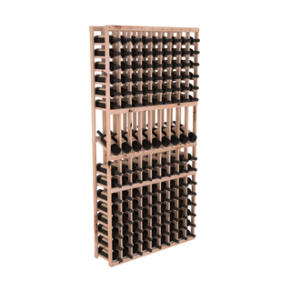 Elementcollection 9 Column Display Wood Wine Rack Unstained