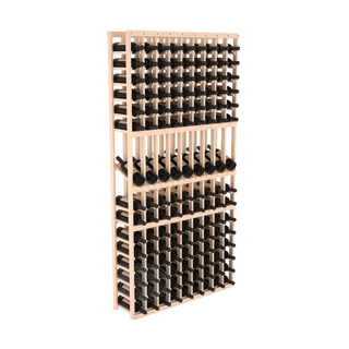 Elementcollection 9 Column Display Wood Wine Rack Unstained