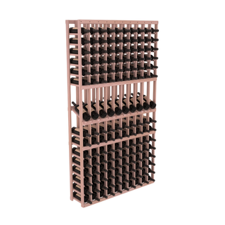 Elementcollection 10 Column Display Row Wood Wine Rack Unstained