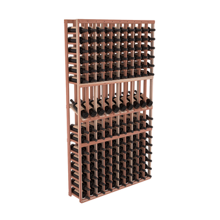 Elementcollection 10 Column Display Row Wood Wine Rack Unstained