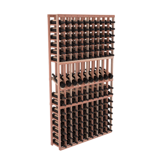 Elementcollection 10 Column Display Row Wood Wine Rack Unstained