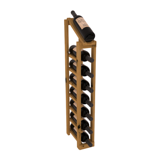 Elementcollection 1 Column 8 Column Display Top Wood Wine Rack Oak Stained