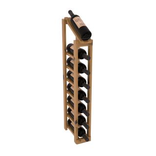 Elementcollection 1 Column 8 Column Display Top Wood Wine Rack Oak Stained