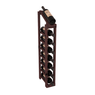 Elementcollection 1 Column 8 Column Display Top Wood Wine Rack Walnut Stained