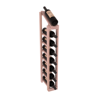 Elementcollection 1 Column 8 Column Display Top Wood Wine Rack Unstained