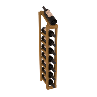 Elementcollection 1 Column 8 Column Display Top Wood Wine Rack Oak Stained
