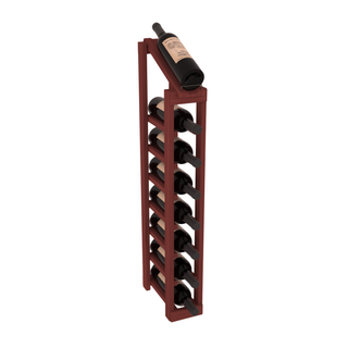 Elementcollection 1 Column 8 Column Display Top Wood Wine Rack Cherry Stained