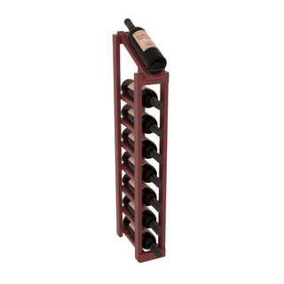 Elementcollection 1 Column 8 Column Display Top Wood Wine Rack Cherry Stained