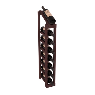 Elementcollection 1 Column 8 Column Display Top Wood Wine Rack Walnut Stained