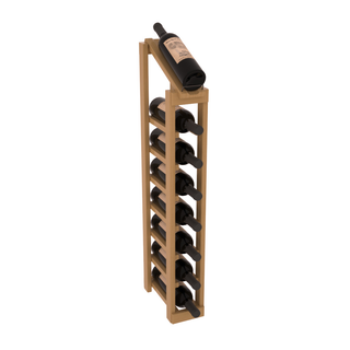 Elementcollection 1 Column 8 Column Display Top Wood Wine Rack Oak Stained