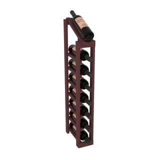 Elementcollection 1 Column 8 Column Display Top Wood Wine Rack Walnut Stained