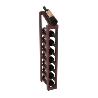 Elementcollection 1 Column 8 Column Display Top Wood Wine Rack Walnut Stained