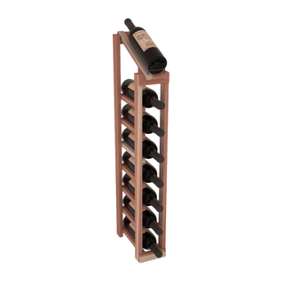 Elementcollection 1 Column 8 Column Display Top Wood Wine Rack Unstained