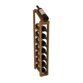 Elementcollection 1 Column 8 Column Display Top Wood Wine Rack Oak Stained