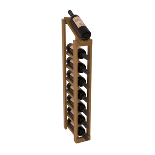 Elementcollection 1 Column 8 Column Display Top Wood Wine Rack Oak Stained