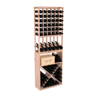 Elementcollection 6 Column High Reveal X Wine Bin Combo Unstained
