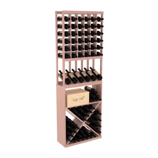 Elementcollection 6 Column High Reveal X Wine Bin Combo Unstained