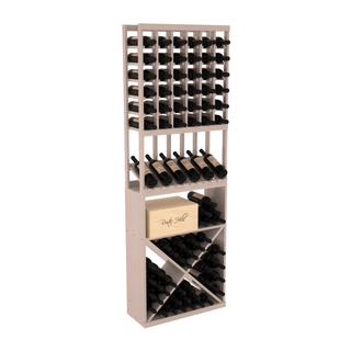Elementcollection 6 Column High Reveal X Wine Bin Combo Greywash Stained