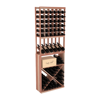 Elementcollection 6 Column High Reveal X Wine Bin Combo Unstained