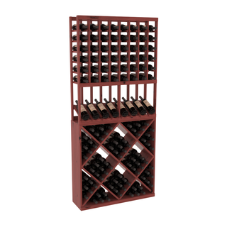 Elementcollection 8 Column High Reveal 82 Wine Cube Combo Cherry Stained