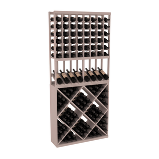 Elementcollection 8 Column High Reveal 82 Wine Cube Combo Greywash Stained