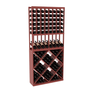 Elementcollection 8 Column High Reveal 82 Wine Cube Combo Cherry Stained