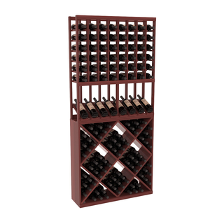 Elementcollection 8 Column High Reveal 82 Wine Cube Combo Cherry Stained