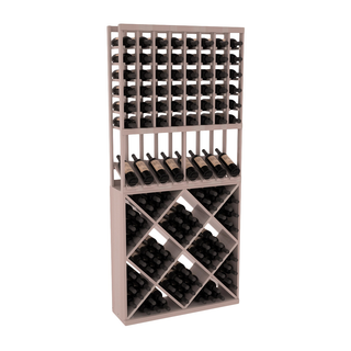 Elementcollection 8 Column High Reveal 82 Wine Cube Combo Greywash Stained