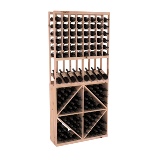 Elementcollection 8 Column High Reveal 96 Wine Bin Combo Unstained