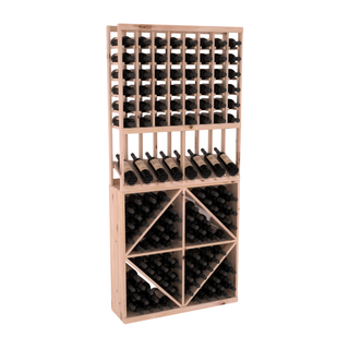 Elementcollection 8 Column High Reveal 96 Wine Bin Combo Unstained
