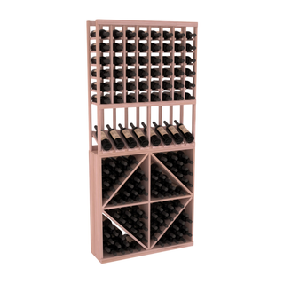 Elementcollection 8 Column High Reveal 96 Wine Bin Combo Unstained