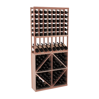 Elementcollection 8 Column High Reveal 96 Wine Bin Combo Unstained