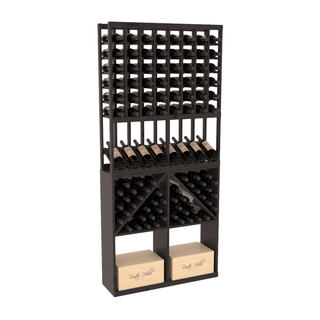 Elementcollection 8 Column High Reveal 96 Bin Case Combo Cherry Stained