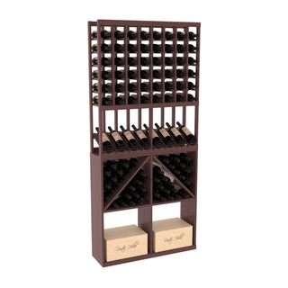Elementcollection 8 Column High Reveal 96 Bin Case Combo Greywash Stained