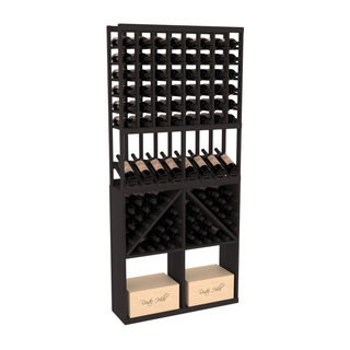 Elementcollection 8 Column High Reveal 96 Bin Case Combo Black Stained