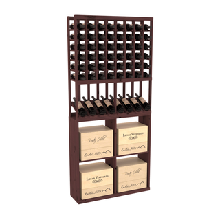 Elementcollection 8 Column High Reveal 96 Wine Case Combo Unstained
