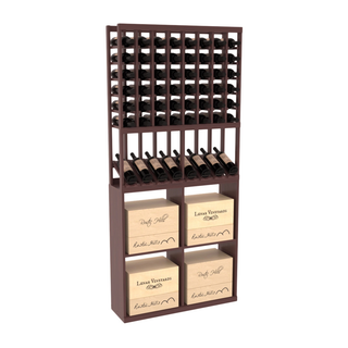 Elementcollection 8 Column High Reveal 96 Wine Case Combo Unstained